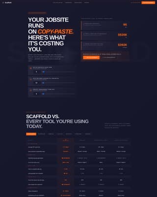 Architect — Master Builder Landing Page Template