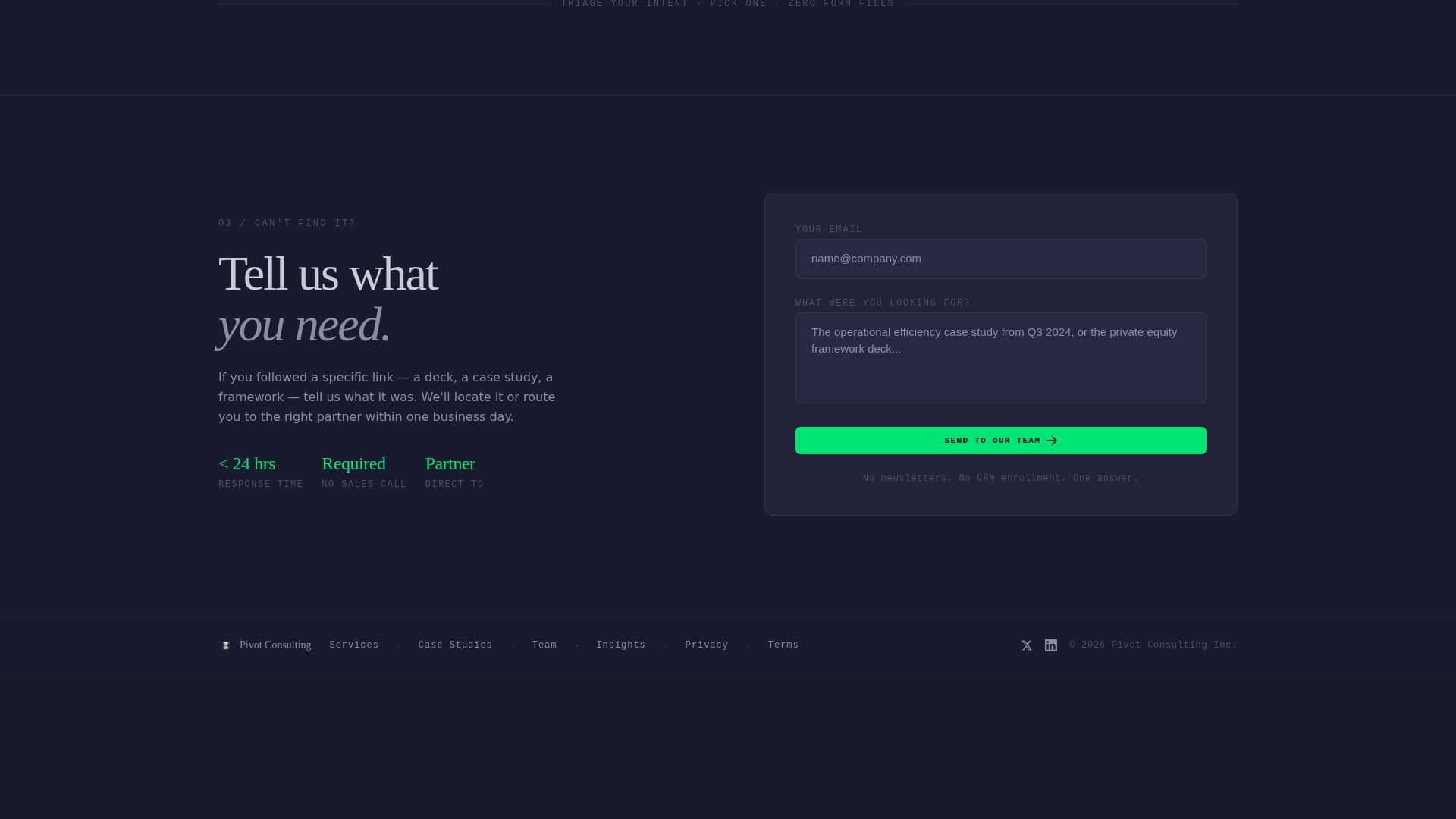 Consulting Firm 404 Error Navigation Recovery Website Template