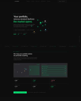 Allocate - Precision Asset Management Landing Page Template