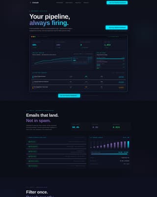 Consult - Intelligent Email Marketing Landing Page Template