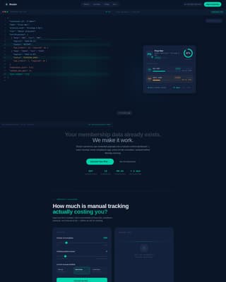 Member — Pro Community Landing Page Template