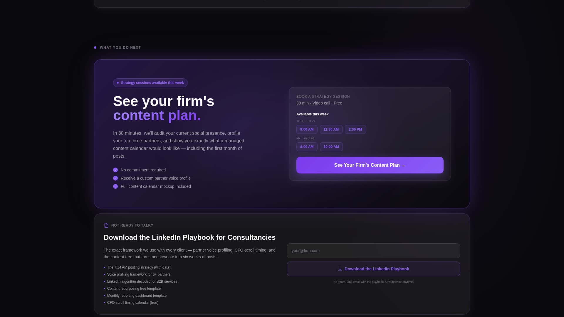 Consult - Powerful Social Media Landing Page Template