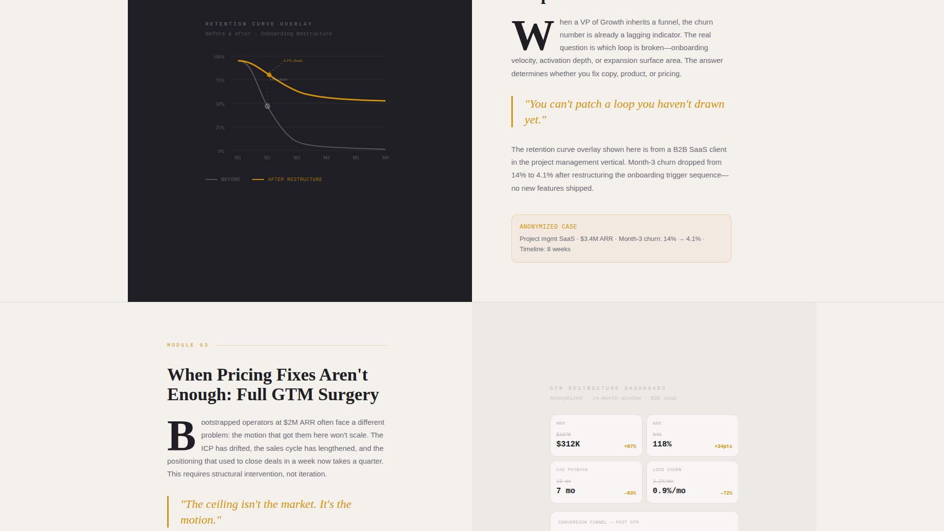 SaaS Consulting Booking Website Template