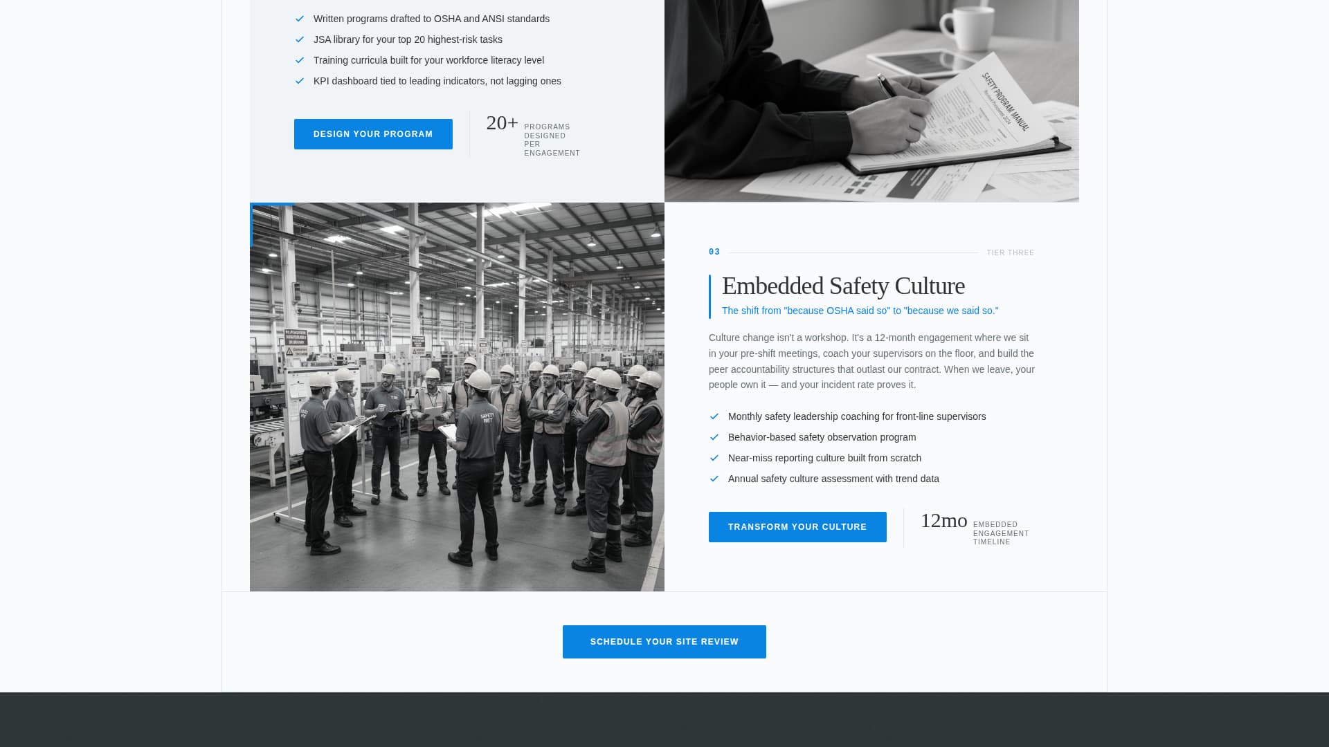 Shield - Authoritative Safety Landing Page Template