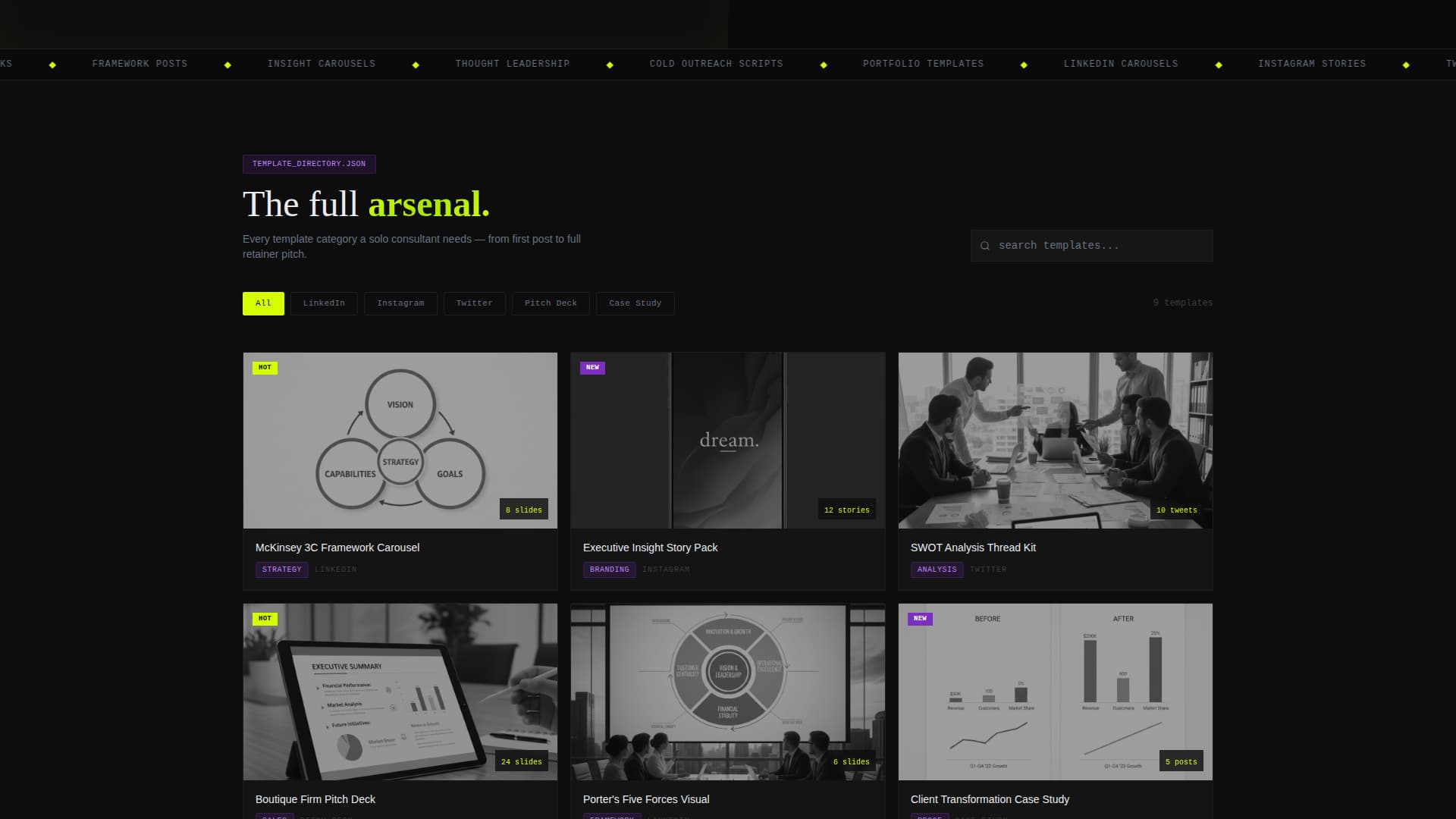 Consult - Plug and Play Consulting Landing Page Template
