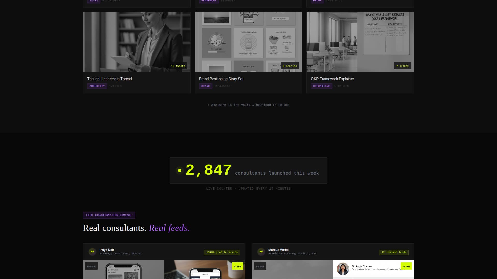 Consult - Plug and Play Consulting Landing Page Template