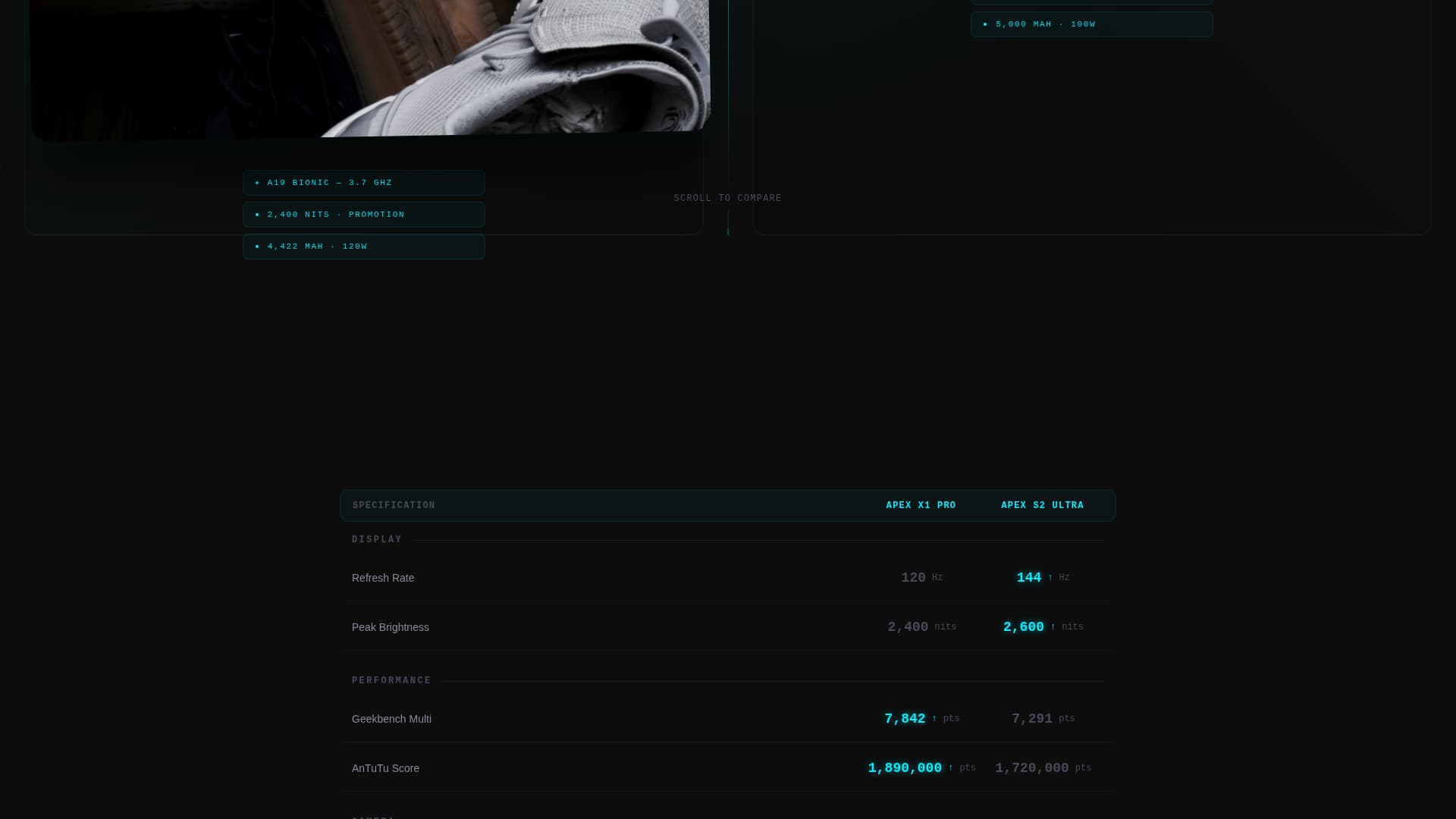 Spec - Powerful Electronics Landing Page Template