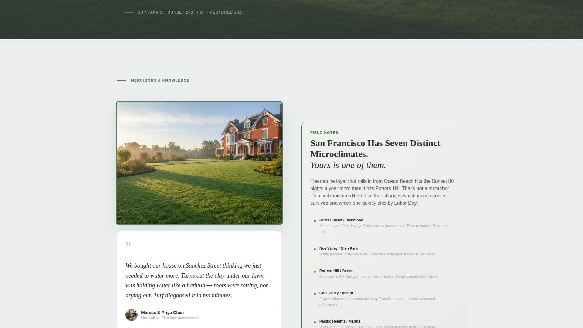 Cultivate — Expert Lawn Maintenance Landing Page Template