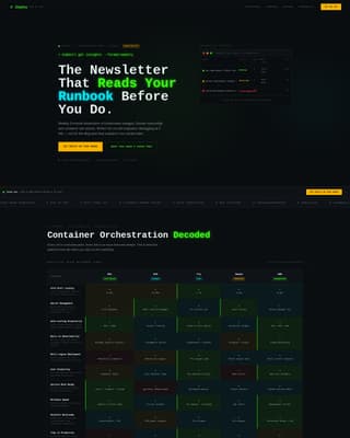 Deploy - High-Impact Containerization Landing Page Template