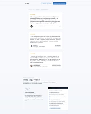 Pane - Authoritative Windowcleaning Landing Page Template