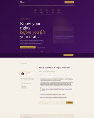 Byline — Expert Technical Journalist Landing Page Template