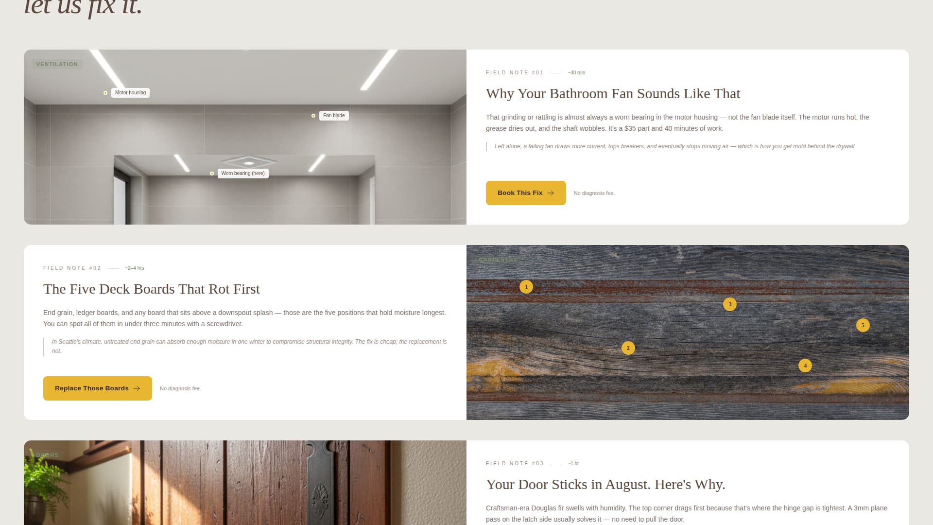 Fixr - Trusted Handyman Landing Page Template