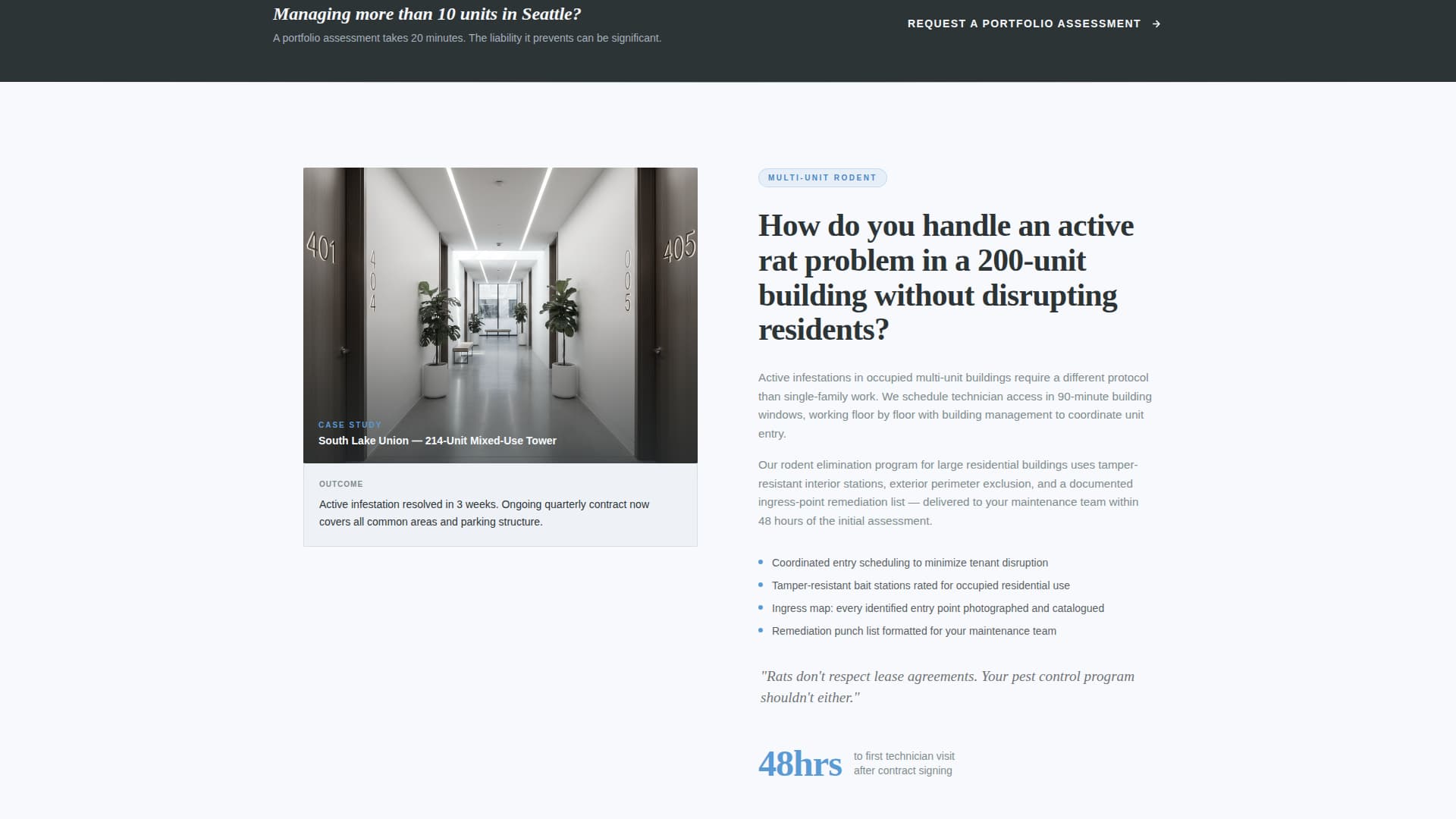 Critter - Authoritative Pestcontrol Landing Page Template