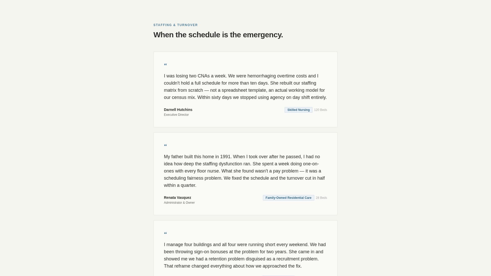 Comply - Trusted Seniorcare Landing Page Template