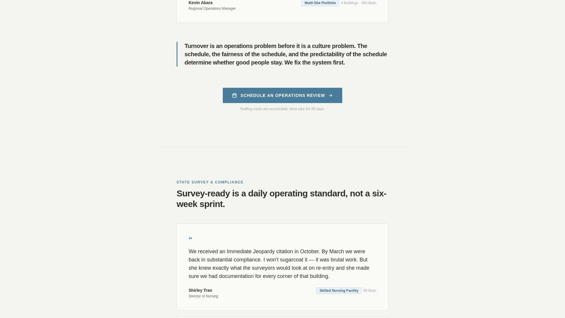 Comply - Trusted Seniorcare Landing Page Template