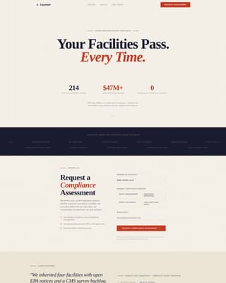 Assure — Proven Regulatory Compliance Landing Page Template