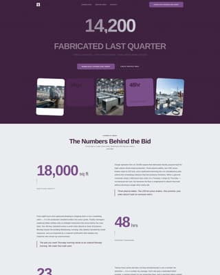 Sheet Metal Worker Business Blog Website Template