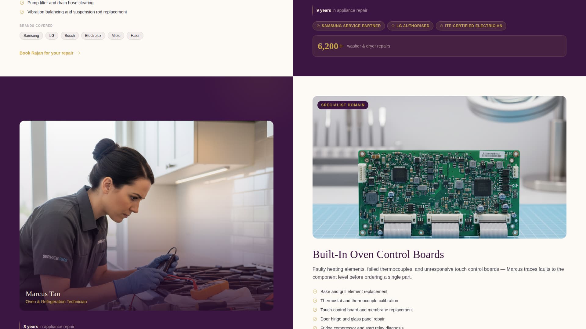 Fixright - Expert Appliancerepair Landing Page Template