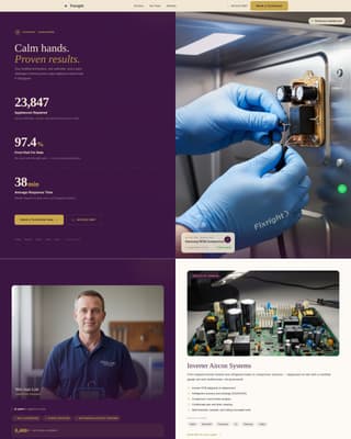 Fixright - Expert Appliancerepair Landing Page Template