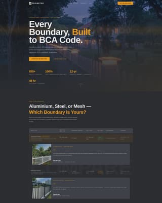 Singapore Local FAQ Website Template