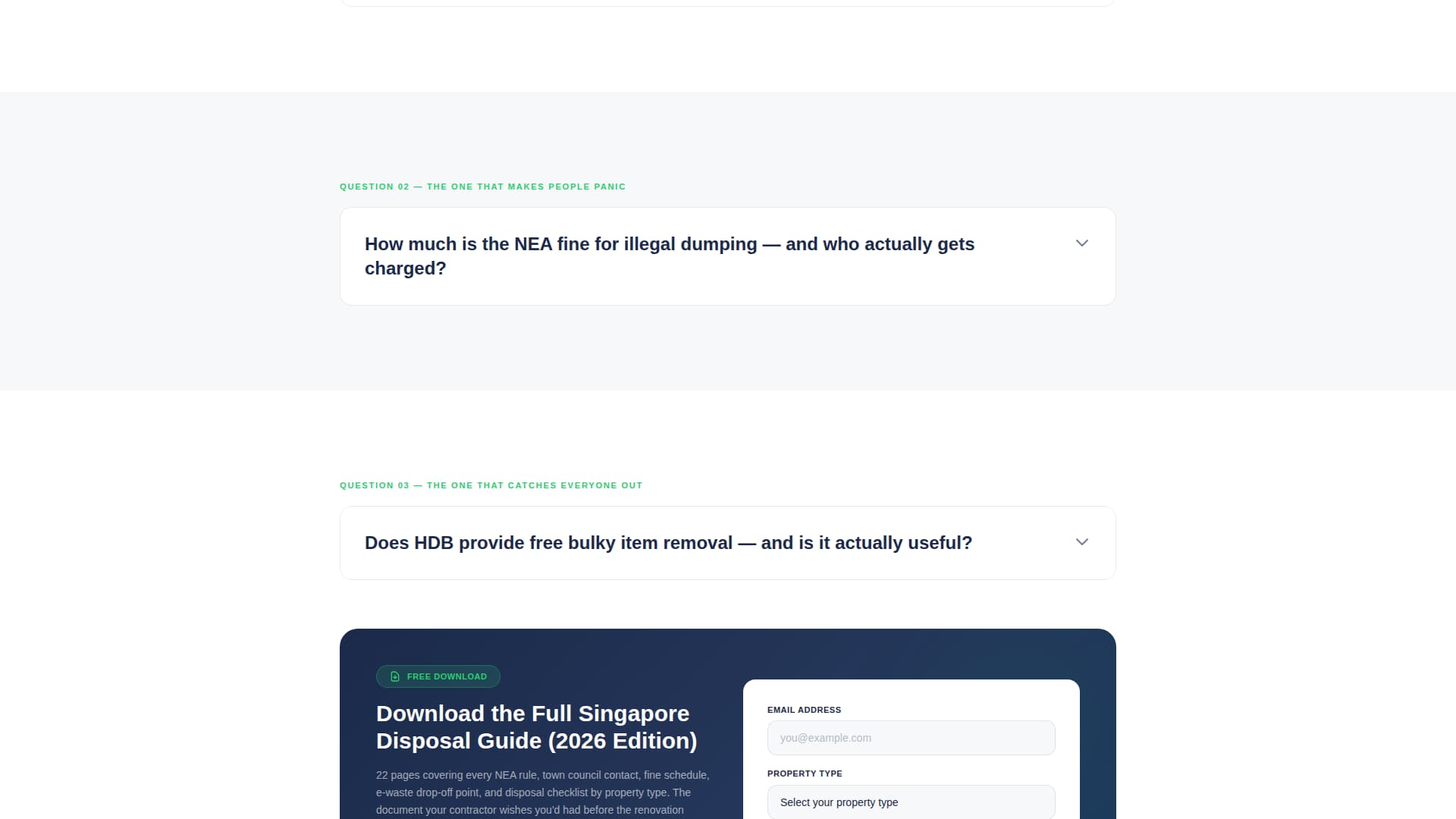Skip — Fast Junk Disposal Landing Page Template