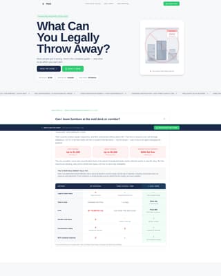 Skip — Fast Junk Disposal Landing Page Template