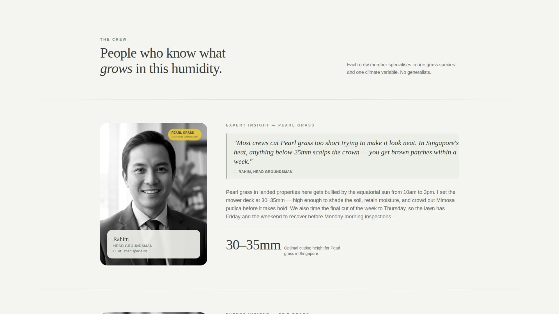 Singapore Local Booking Website Template