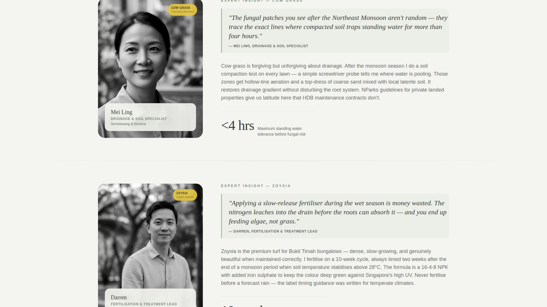 Singapore Local Booking Website Template