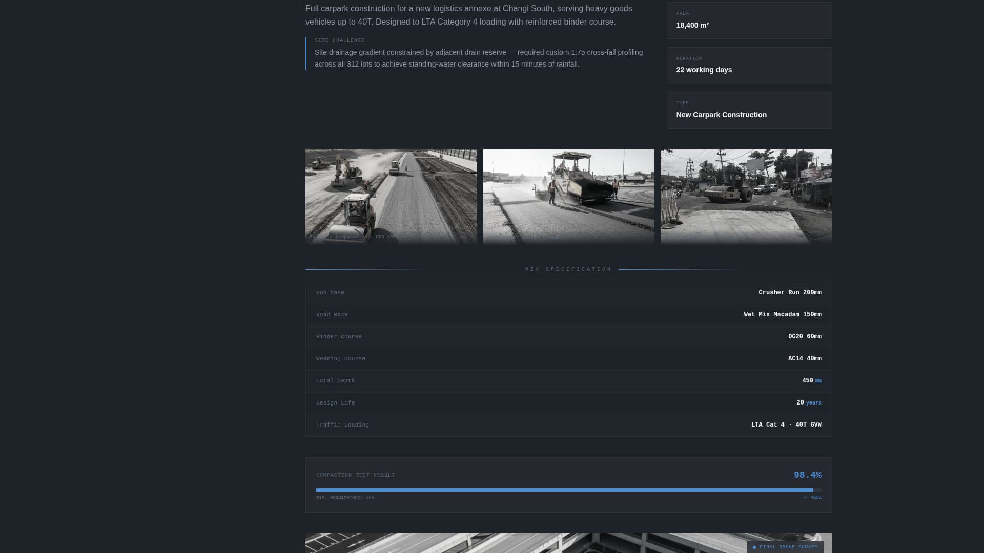 Tarmac - Precision Paving Landing Page Template