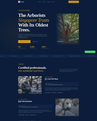 Singapore Local Advanced Booking Website Template