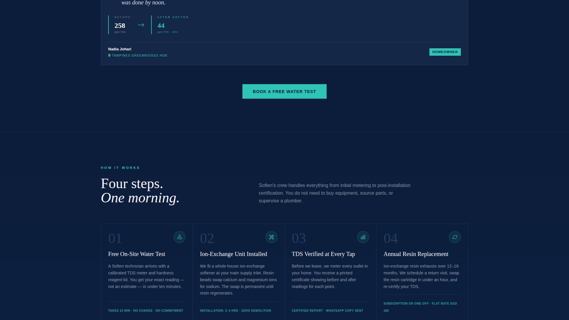Singapore Local Complete Booking Website Template