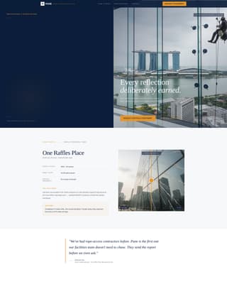 Singapore Local Portfolio Website Template