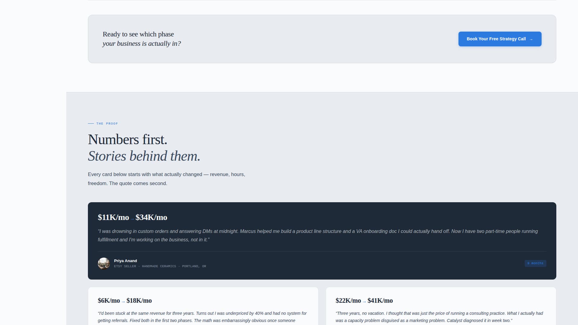 Catalyst - Highimpact Coaching Landing Page Template
