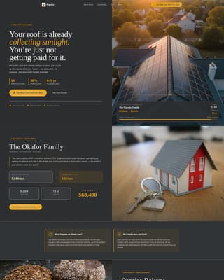 Panels - Trusted Solarinstaller Landing Page Template