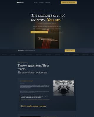 Oration - Authoritative Speechwriter Landing Page Template