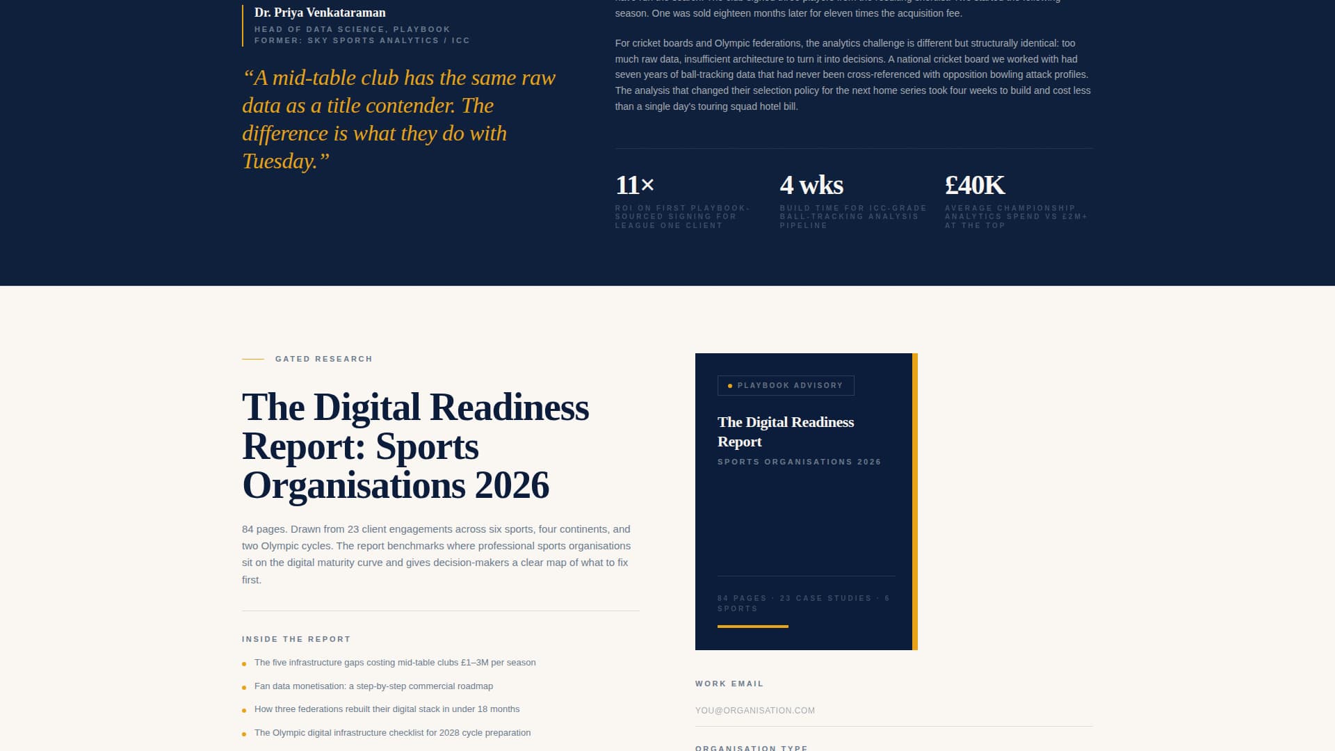 Sports Consulting Directory Website Template