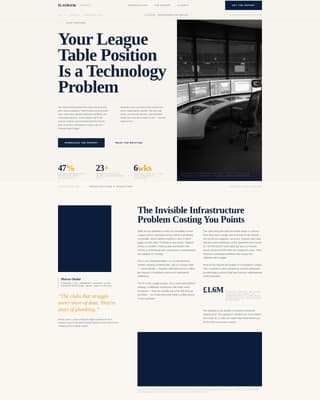 Sports Consulting Directory Website Template
