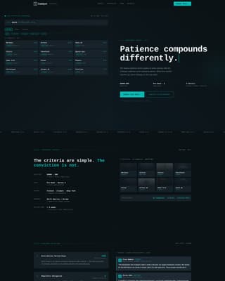 Catalyst - High-Velocity Venture Landing Page Template