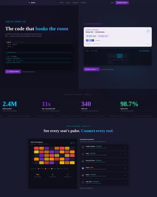 Desk - Seamless Coworking Landing Page Template