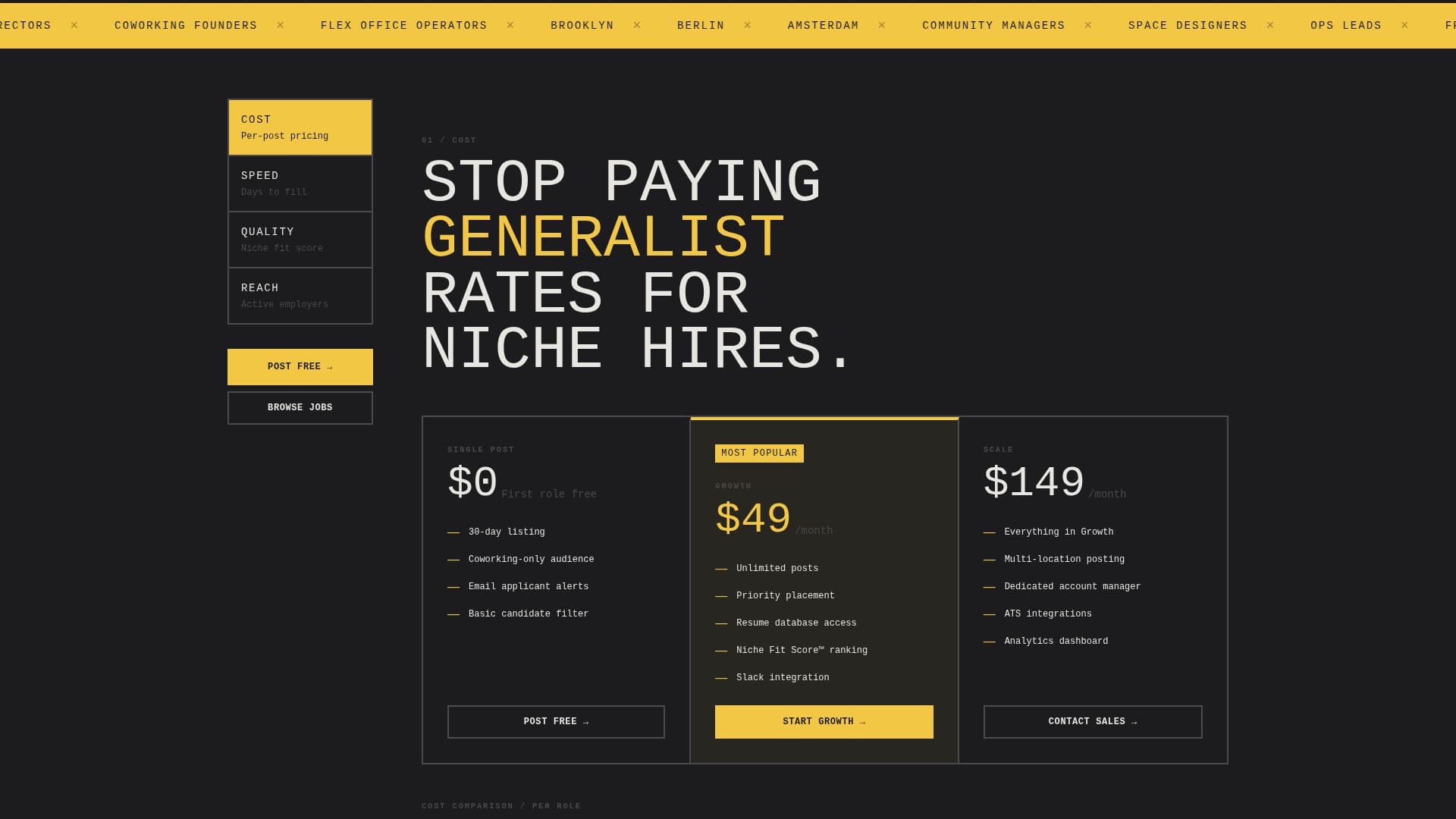 Desks - Powerful Coworking Landing Page Template