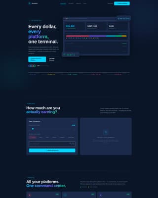 Monetize - Powerful Creator Economy Landing Page Template