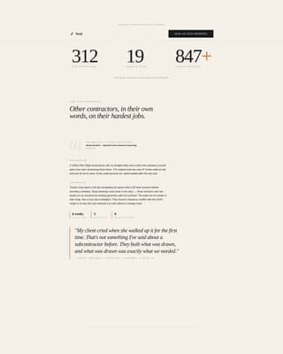 Tread - Trusted Stairbuilder Landing Page Template