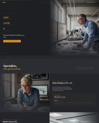 Girder - Authoritative Structuralengineering Landing Page Template