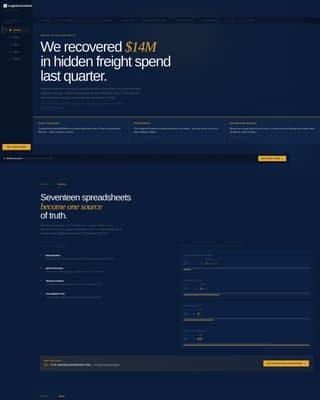 Logistics - Authoritative Supplychain Landing Page Template