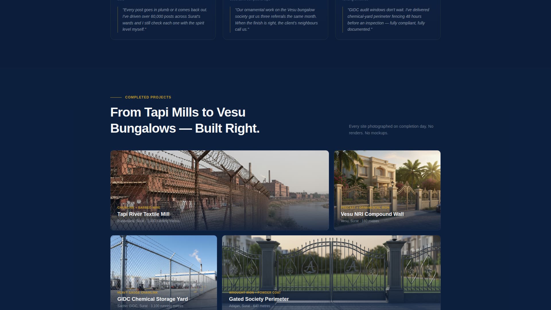 Surat Local Professional Website Template