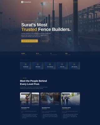 Surat Local Professional Website Template