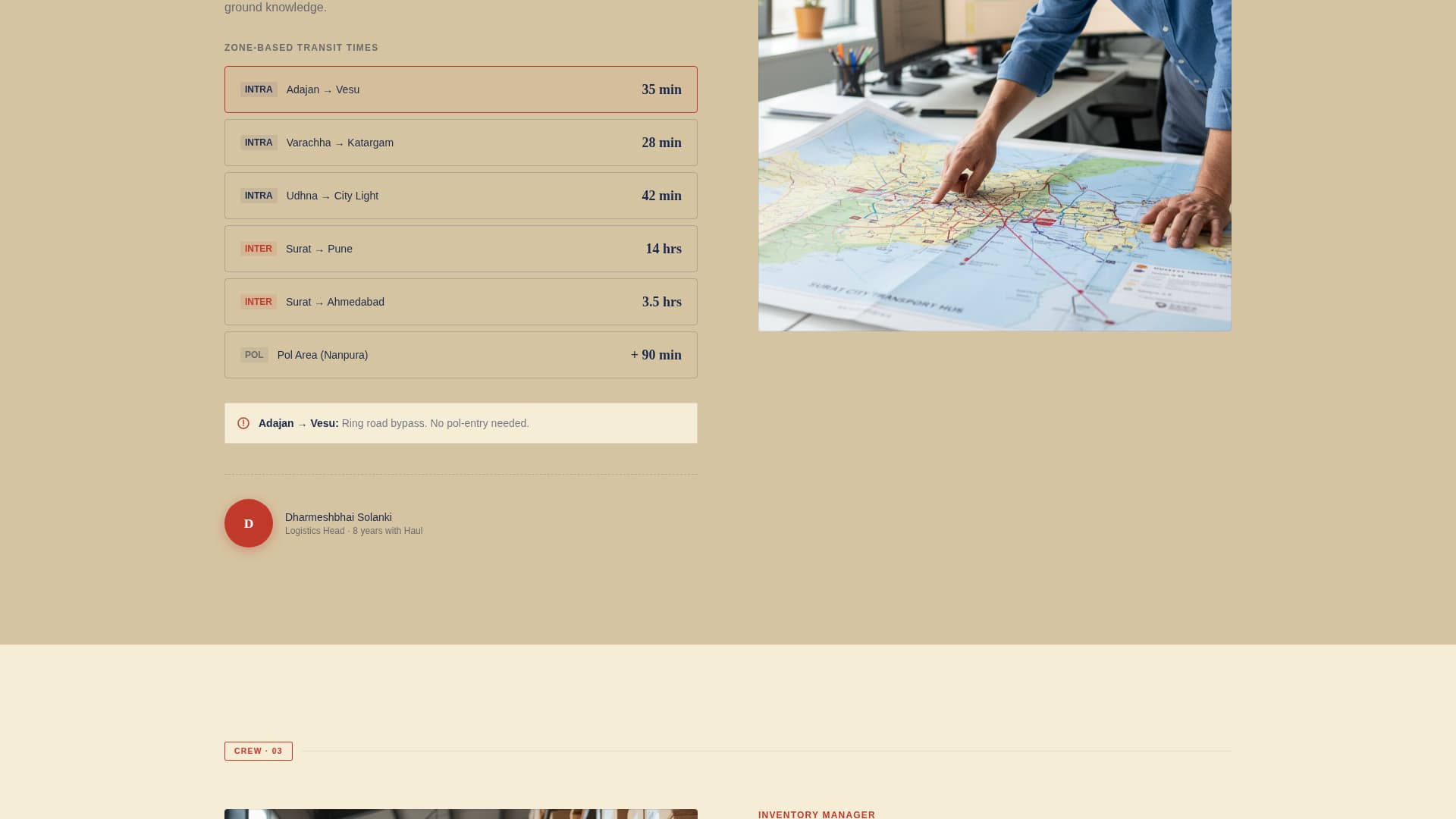 Haul - Reliable Moving Landing Page Template