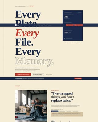 Haul - Reliable Moving Landing Page Template