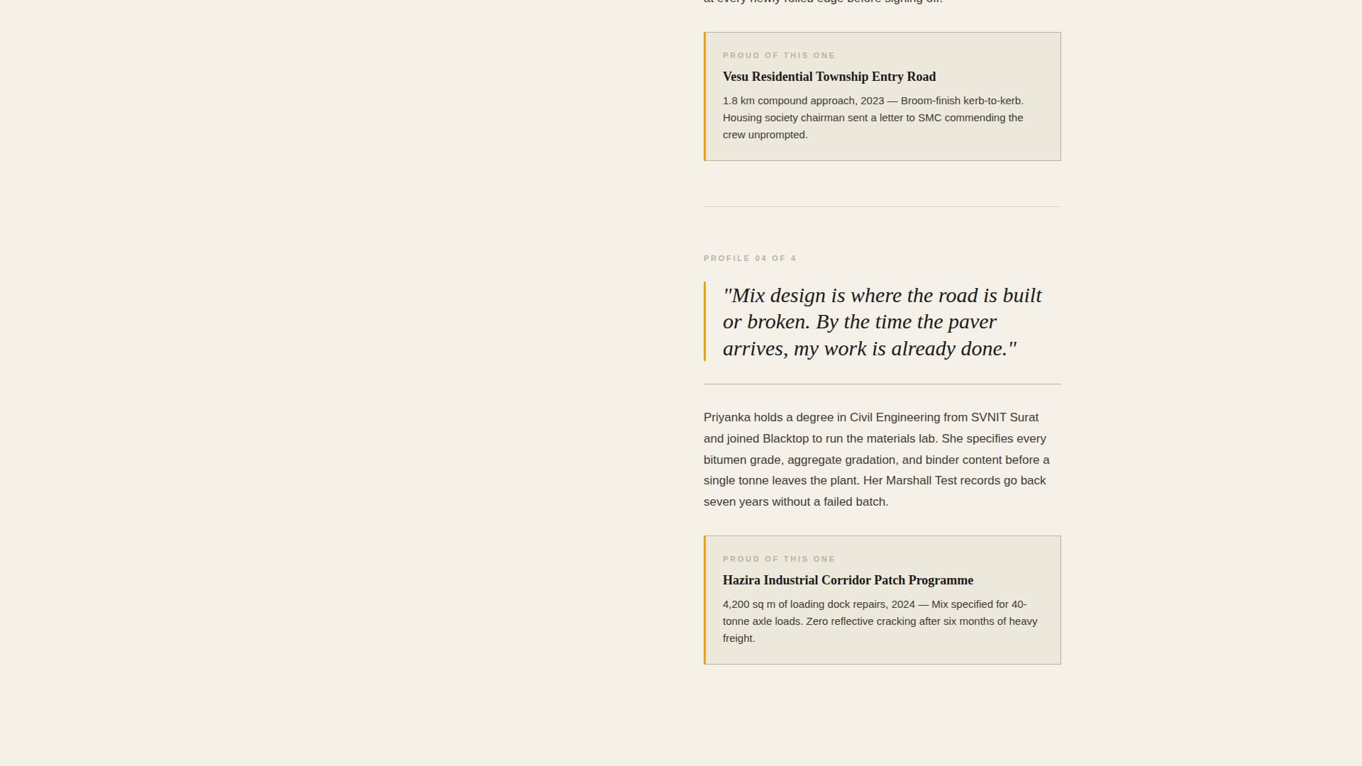 Blacktop - Editorial Asphalt Landing Page Template