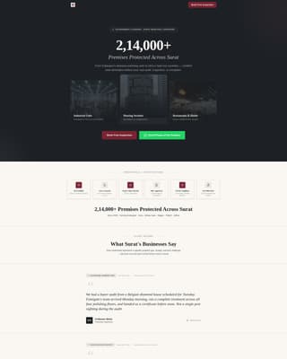 Surat Local Booking Website Template